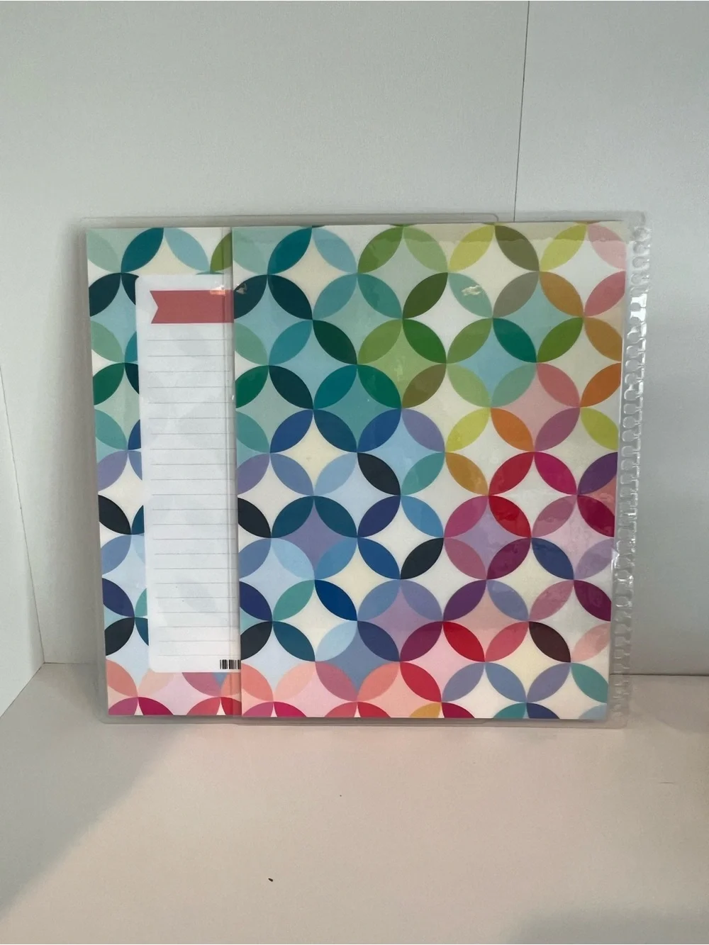 Erin Condren Multi-Color Geometric Circle Interchangeable Cover